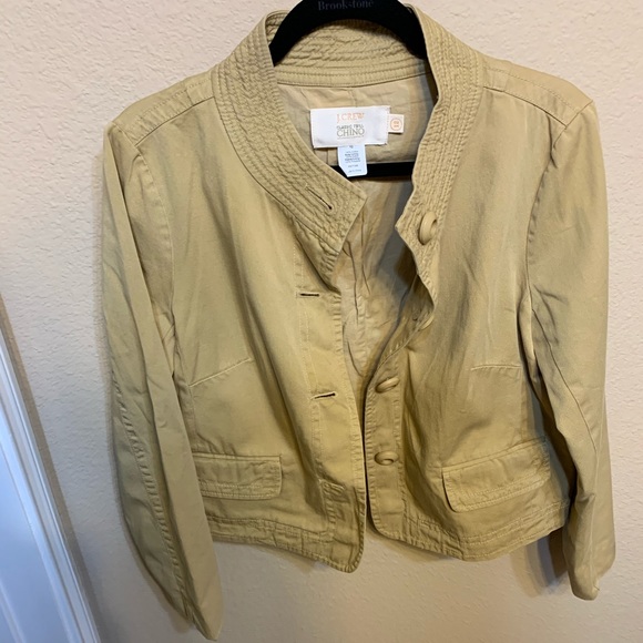 🍍J. Crew Classic Twill Chino Jacket - Picture 3 of 9